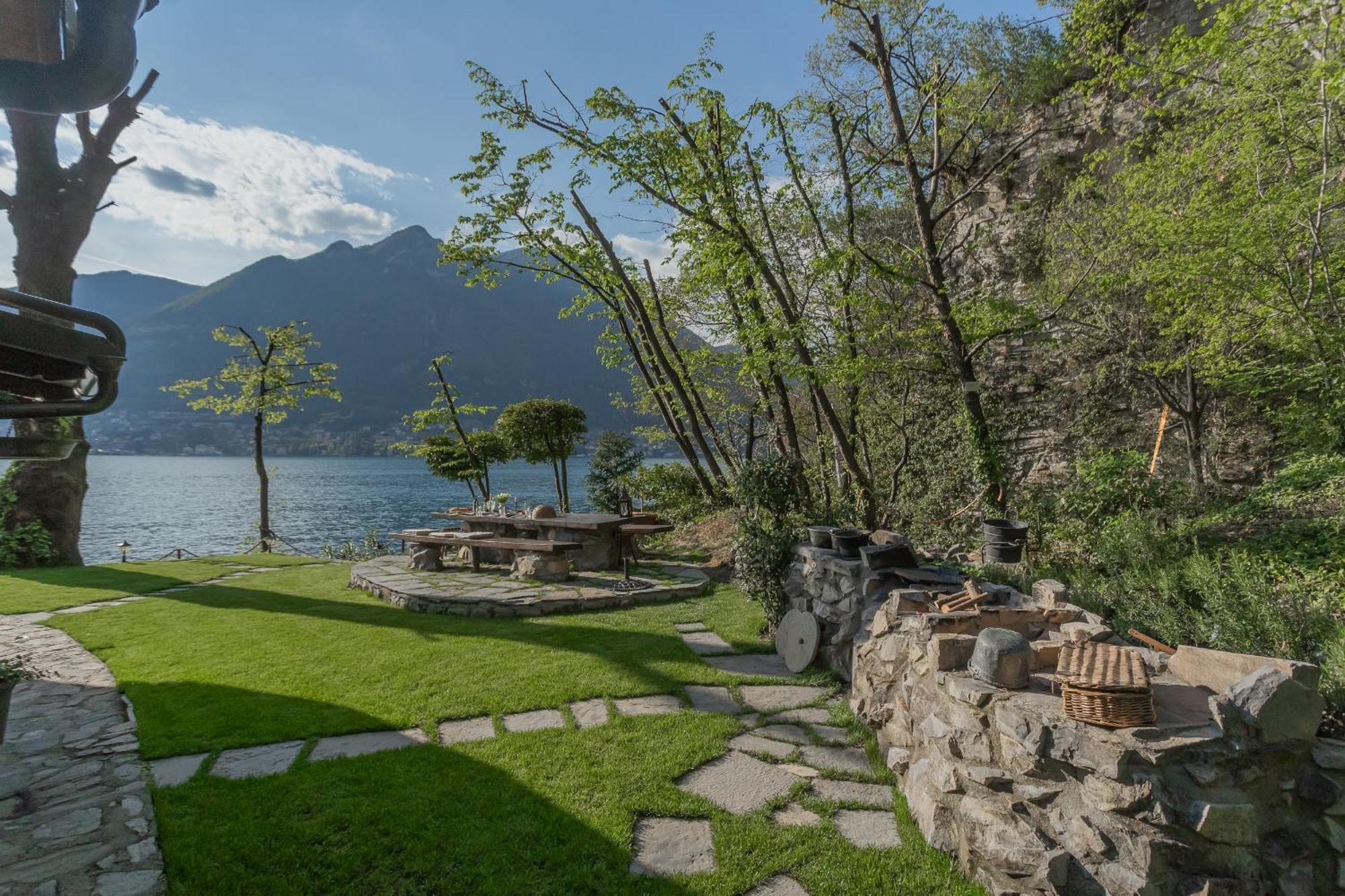 The Writer'S Nest Waterfront Villa By Rent All Como Faggeto Lario 外观 照片