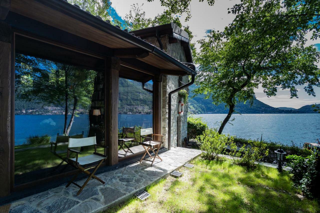 The Writer'S Nest Waterfront Villa By Rent All Como Faggeto Lario 外观 照片